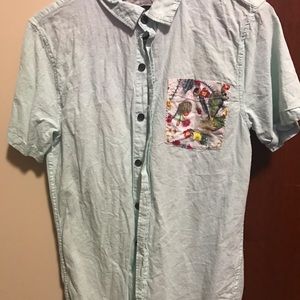 Modern Amusement Button down